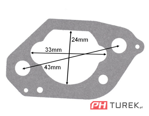 Uszczelka podstawy filtra silnika Loncin LC1P61FE LC1P65FE