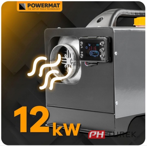 Nagrzewnica spalinowa agregat grzejnik dmuchawa olejowa 12 KW WEBASTO