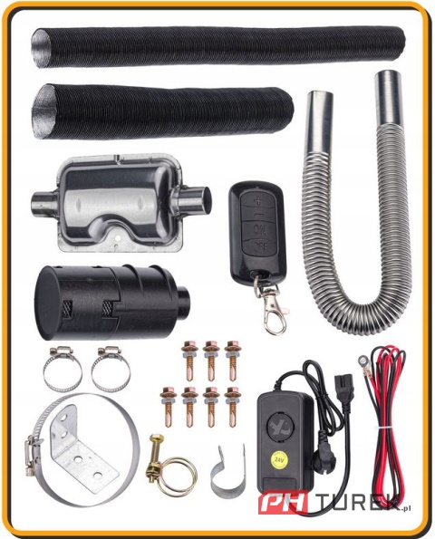 Nagrzewnica spalinowa agregat grzejnik dmuchawa olejowa 12 KW WEBASTO