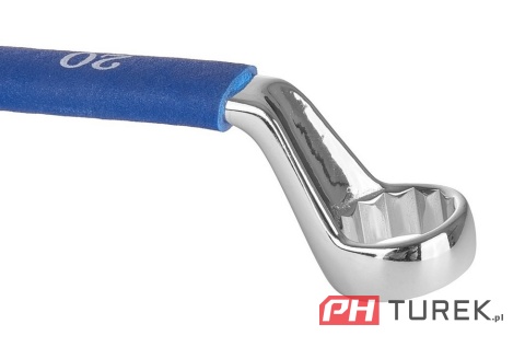 Klucze oczkowe polerowane 6-32mm 12 elementów CRV