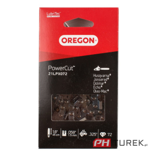 Oryginalny łańcuch Oregon 18" 72 ogniwa 0.325x1,5 do pilarek Husqvarna Solo