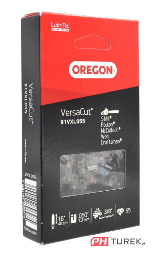 ŁAŃCUCH DO PIŁY OREGON 55 OGNIWEK 3/8 1,3mm 91VXL055E