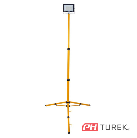 Naświetlacz LED 50W statyw teleskopowy lampa warsztatowa 160cm 6500K