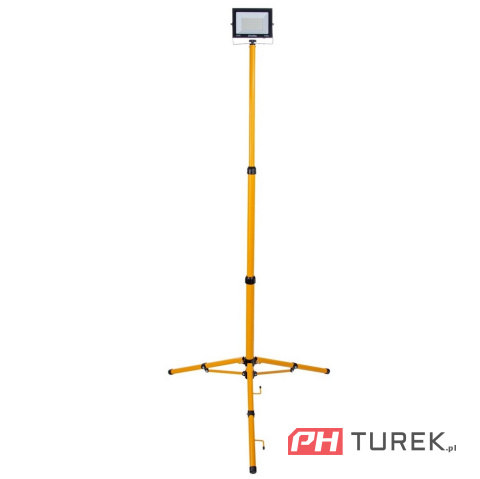 Naświetlacz LED 50W statyw teleskopowy lampa warsztatowa 160cm 4500K