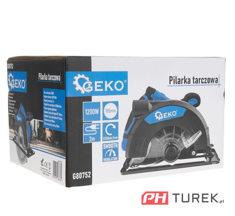 Pilarka tarczowa 1200W 185mm piła ręczna przecinarka