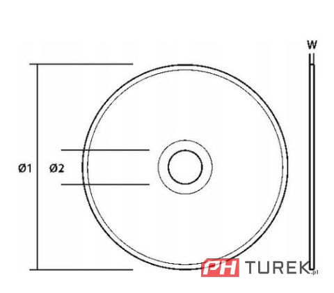 Tarcza tnąca do metalu 115 x 1.0 x 22.2 mm 41 A60-T-BF