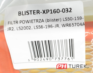 Filtr powietrza NAC LS50-159-JR2, LS2002, LS56-196-JR, WR65704A