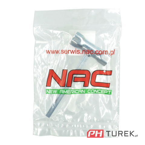 Klucz serwisowy NAC kosiarek 19mm 21mm kwadrat 3/8''