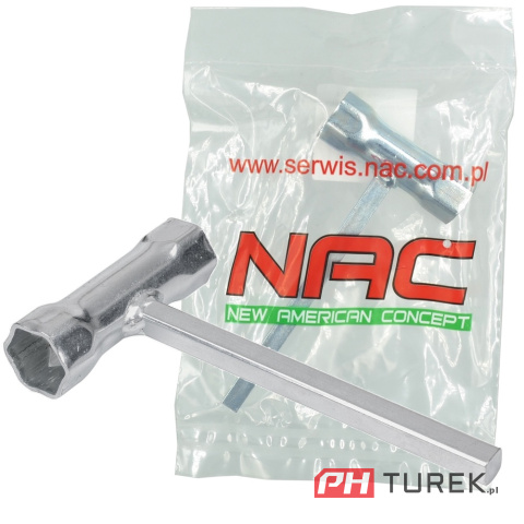 Klucz serwisowy NAC kosiarek 19mm 21mm kwadrat 3/8''