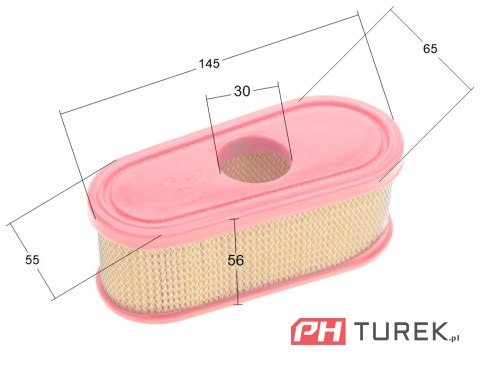 Filtr powietrza Loncin LC1P70FA CZĘŚĆ ORYGINALNA WEIBANG WB537HCU 537SC SLC