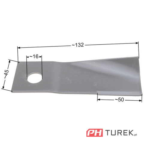 Końcówka noża Weibang WB454HB SB 13,2 cm Agroma Romet