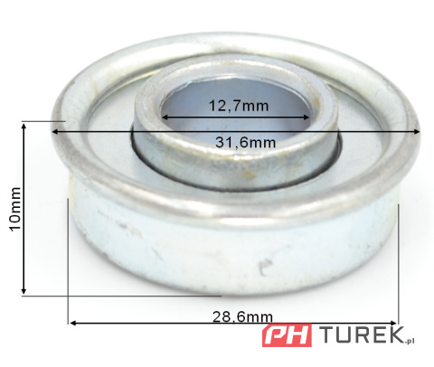 Łożysko koła kosiarki 28.6x12.7 MTD TORO HONDA CUB CADET NAC