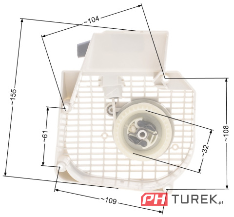 Rozrusznik szarpak Stihl 021 023 025 MS210 MS230 MS250 11230802104