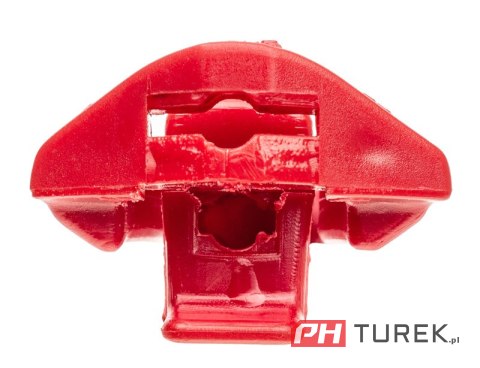 Uchwyt Rękojeść plastikowa do pilnika czerwony - typ Husqvarna