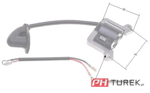 Moduł zapłonowy cewka kosy Cedrus CED415X 520X NAC BC WLBC 430 wykaszarki