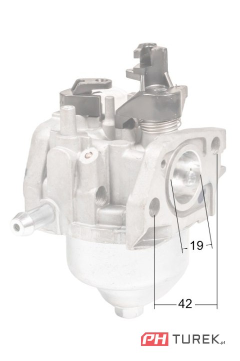 Gaźnik Loncin 1P70FC ssanie ręczne część oryginalna 170021336-0001