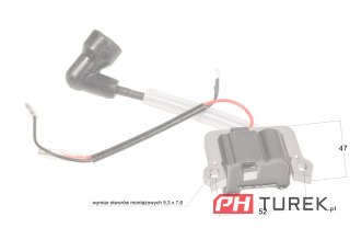 Moduł zapłonowy cewka Cedrus wykaszarka kosa podkaszarka CEDWK520X