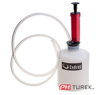 Zestaw do odsysania oleju i paliwa 1.6L odsysarka pompka Cedrus