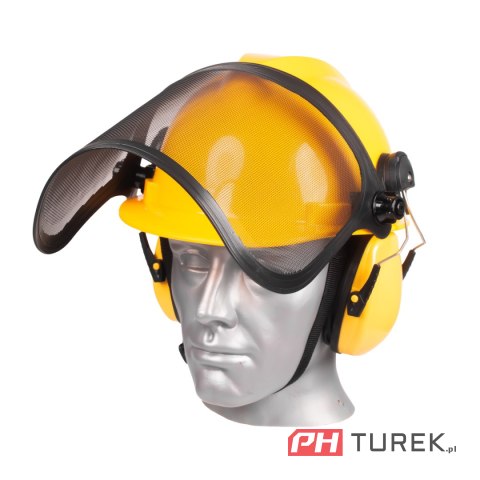 Kask kompletny z siatką /3cześci/