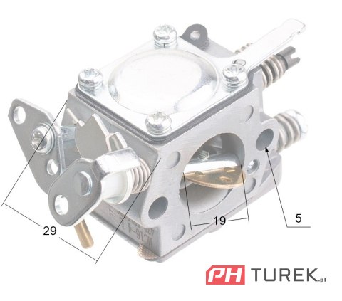 Gaźnik Husqvarna pilarki 137 142 530 07 19-87, 5300719-87, 530071987