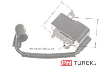 Moduł zapłonowy Husqvarna 435 440 445 450 579638803 Walbro MBU-52