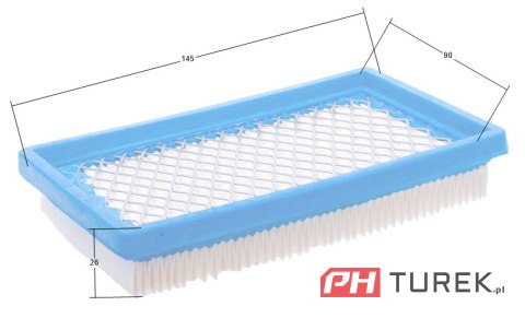Filtr powietrza Honda GXV140-MA1 GXV160 HRB475, HRD535 HRB215 17211-ZG9-M00