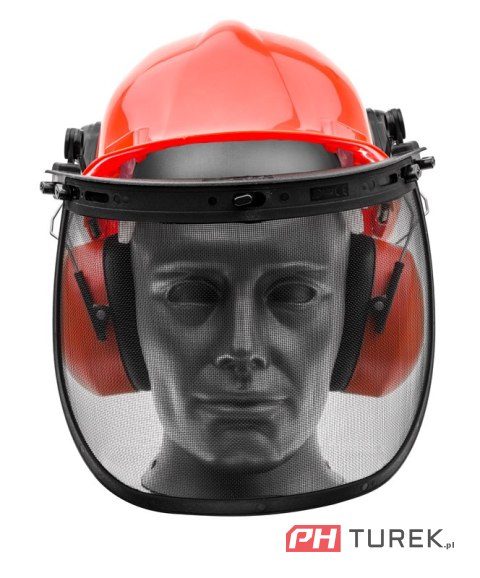 Kask ochronny drwala SM967 kompletny /3części/