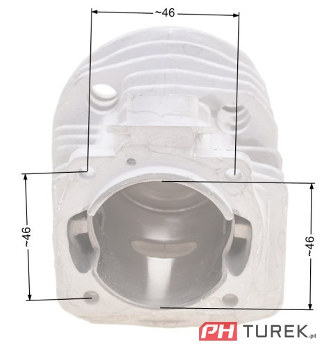 Cylinder Husqvarna 55 46 mm komplet 503 60 91-71, 503 16 91-71, 5036091-71