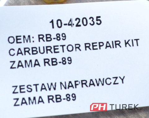 Zestaw naprawczy ZAMA RB-89 EVEREST STIHL FS45 FS46 FS80 FS85 FS120 FS200