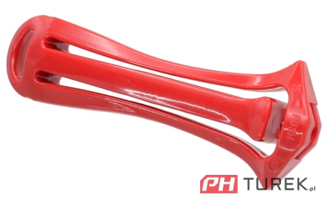 Uchwyt Rękojeść plastikowa do pilnika czerwony - typ Husqvarna
