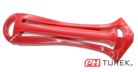 Uchwyt Rękojeść plastikowa do pilnika czerwony - typ Husqvarna