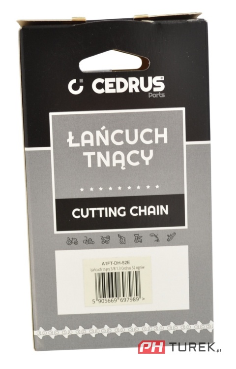Łańcuch tnący 3/8 1.3 długi ząb Cedrus 52 ogniw 91VXL052E