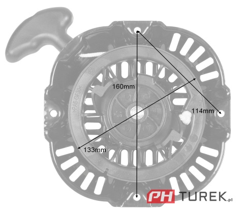 Rozrusznik Loncin LC170F CZĘŚĆ ORYGINALNA 193500046-0001