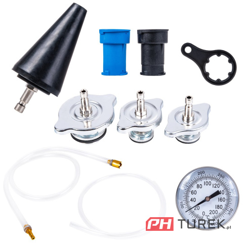 Tester ciśnienia chłodnicy i układu chłodzenia do sprawdzania szczelności