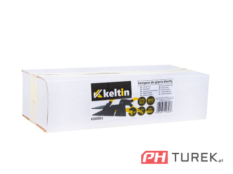 Zestaw szczypiec dekarskich do gięcia blachy komplet 3szt. 180°, 90° i 45°