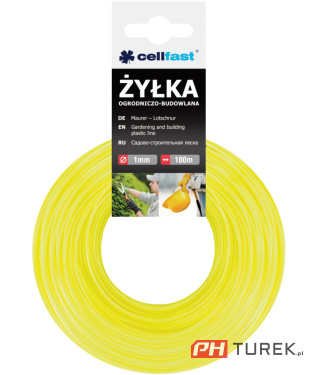 Żyłka ogrodowo budowlana 1mm x 100m