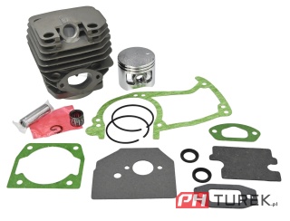 Cylinder NAC 43 mm CS4500 kpl. z tłokiem uszczelkami i łożyskami pilarki