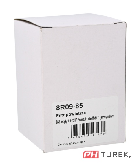 Filtr powietrza B&S okrągły 10.5 - 13 HP Powerbuilt Intek Model 21 jednocyl