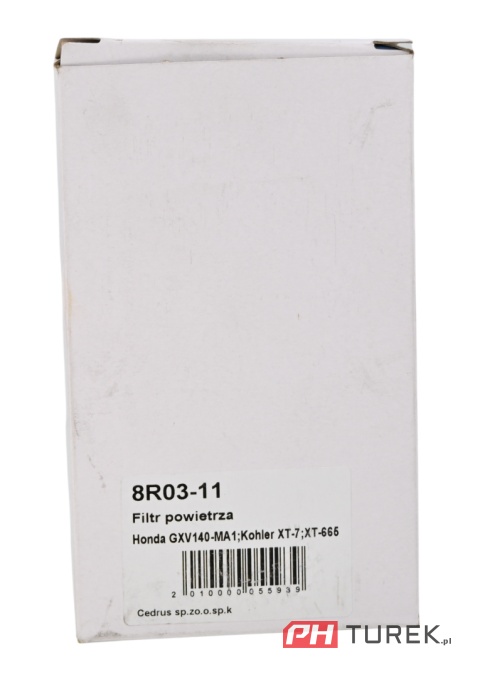 Filtr powietrza Honda GXV140-MA1 GXV160 HRB475, HRD535 HRB215 17211-ZG9-M00