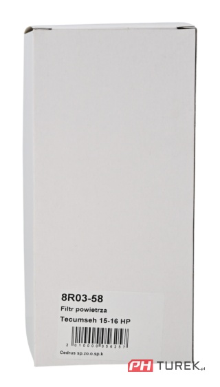 Filtr powietrza tecumseh 15-16 HP 36356 tc36356 110 115 125 130 150 155 175