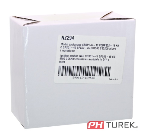 Moduł zapłonowy cewka CEDPS46-18 PS52-18 NAC SPS01-45 SPS02-45 CS4500 CS5200