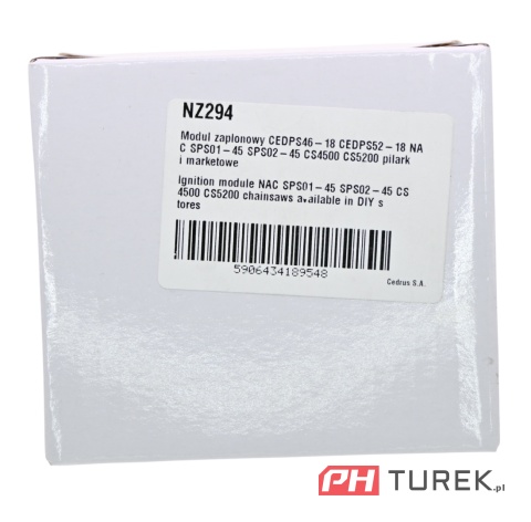Moduł zapłonowy cewka CEDPS46-18 PS52-18 NAC SPS01-45 SPS02-45 CS4500 CS5200