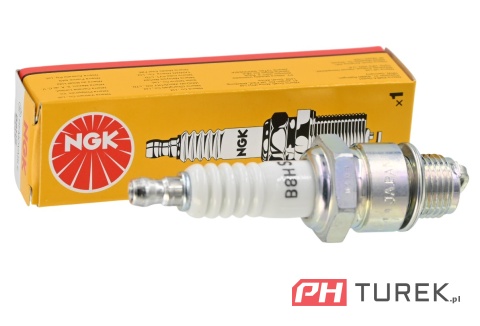 Świeca zapłonowa NGK B8HS do skuterów 2-suwowych Derbi Cagiva Jawa ECHO