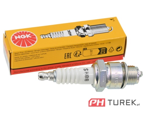 Świeca zapłonowa NGK B8HS do skuterów 2-suwowych Derbi Cagiva Jawa ECHO
