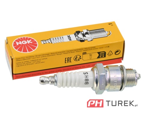 Świeca zapłonowa NGK B8HS do skuterów 2-suwowych Derbi Cagiva Jawa ECHO