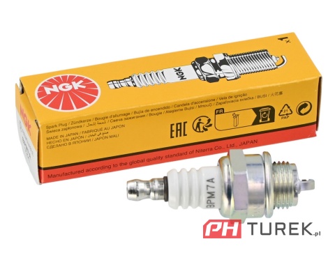 Świeca zapłonowa NGK BPM7A do pilarek ALPINA, DOLMAR, PARTNER