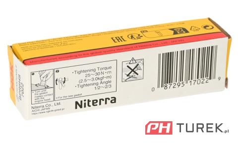 Świeca zapłonowa NGK BPR6HS Loncin Suzuki AP50 LC1P70 EURO V E-5