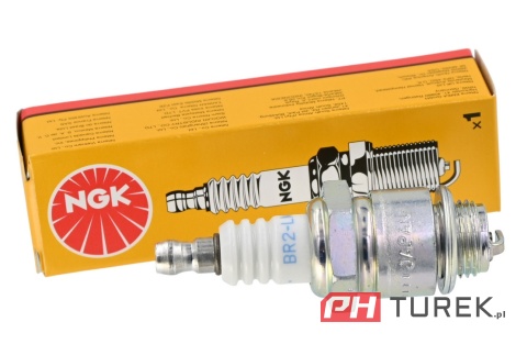 Świeca zapłonowa NGK BR2LM do kosiarek(rezys) 802 592, RJ 19 LMC