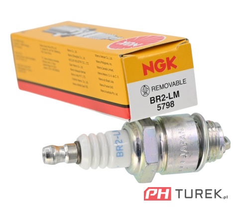 Świeca zapłonowa NGK BR2LM do kosiarek(rezys) 802 592, RJ 19 LMC