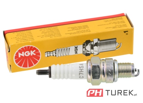 Świeca zapłonowa NGK C7HSA skuter 4-suwowy YAMAHA, HONDA, KYMCO